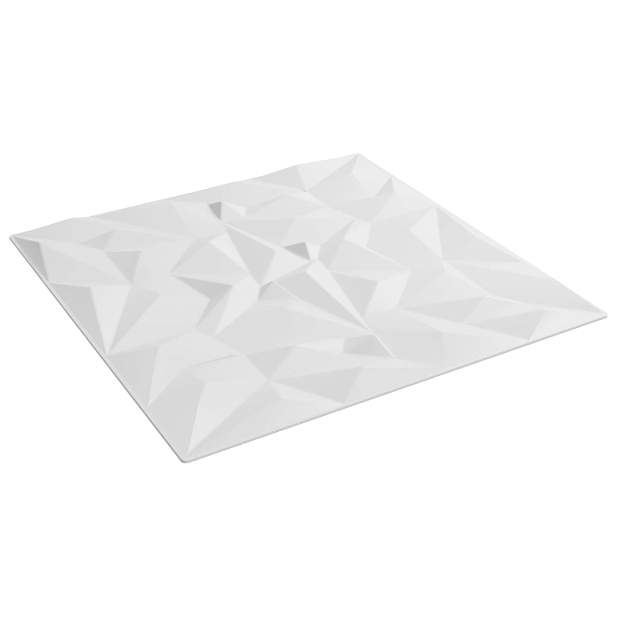 Wandpanelen 12 pcs Wit 50 x 50 cm XPS Schuim is nu te koop bij PeponiXL, paradijselijk wonen!