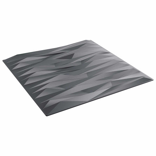 Wandpanelen 12 pcs Stone Grey 50 x 50 cm XPS Schuim is nu te koop bij PeponiXL, paradijselijk wonen!
