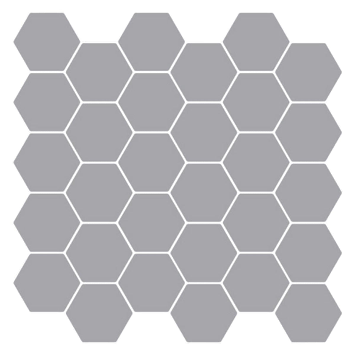 Hexagon tegel 50 pcs Grijs 30 x 30 cm Polyurethaan en PET is nu te koop bij PeponiXL, paradijselijk wonen!