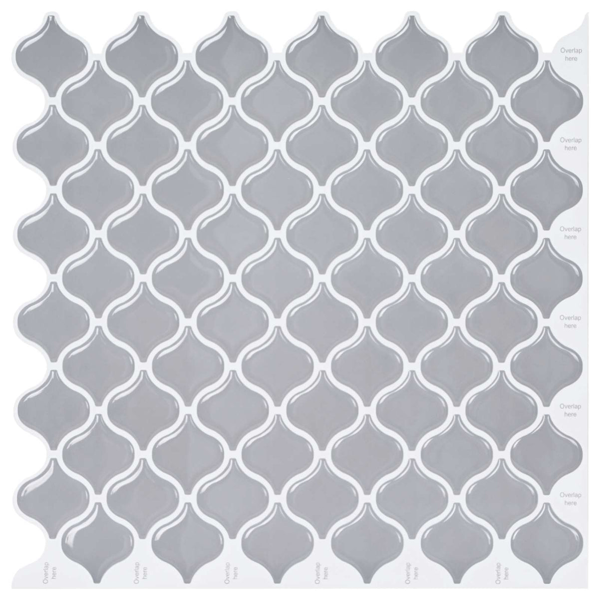 Lanturn Tegel 50 pcs Grijs 27 x 27 cm Polyurethaan en PET is nu te koop bij PeponiXL, paradijselijk wonen!