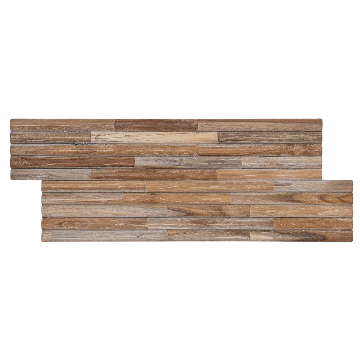 Wandpaneel 10 st Naturel 55 x 20 x 2 cm is nu te koop bij PeponiXL, paradijselijk wonen!