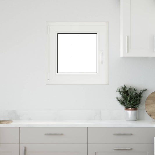 Kelderraam RISOR 60 x 60 cm PVC en glas Wit is nu te koop bij PeponiXL, paradijselijk wonen!