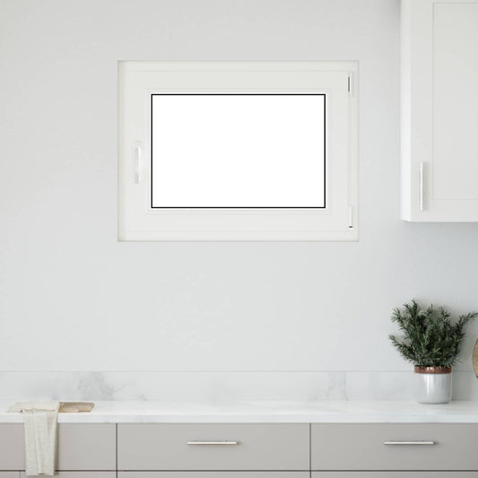 Kelderraam RISOR 90 x 60 cm PVC en glas Antracietkleurig is nu te koop bij PeponiXL, paradijselijk wonen!