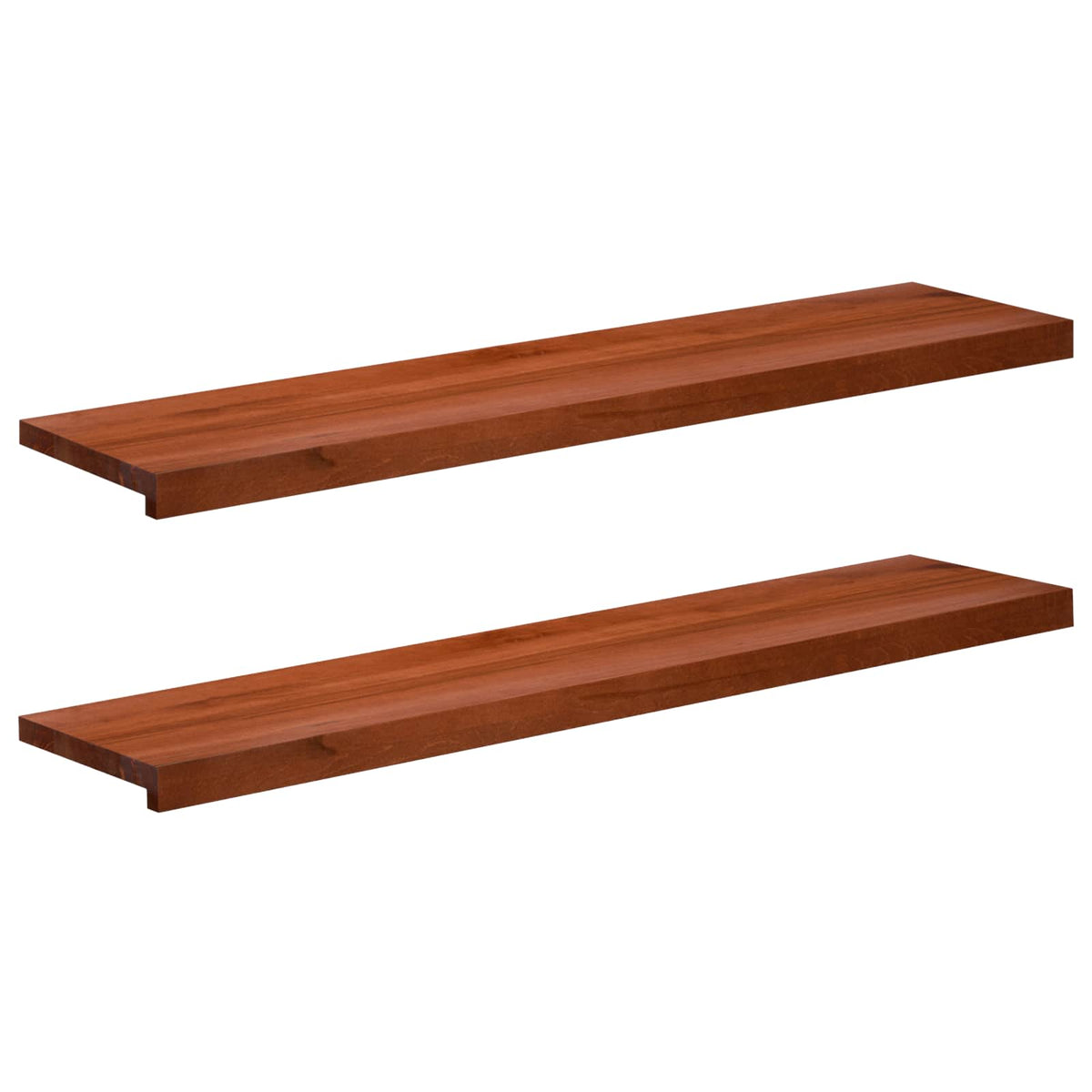 Traplopers 2 st 120 x 25 x 2 cm Bruin Massief beukenhout is nu te koop bij PeponiXL, paradijselijk wonen!