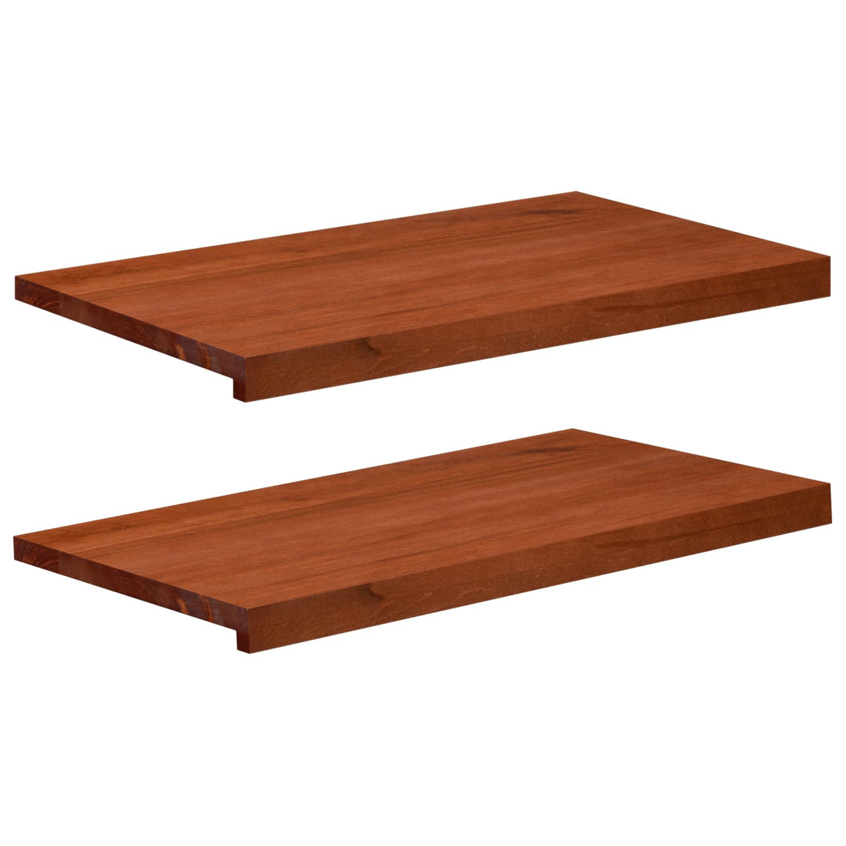 Raamkozijnen 2 st Bruin 80x 40 x 2 cm Massief beukenhout is nu te koop bij PeponiXL, paradijselijk wonen!