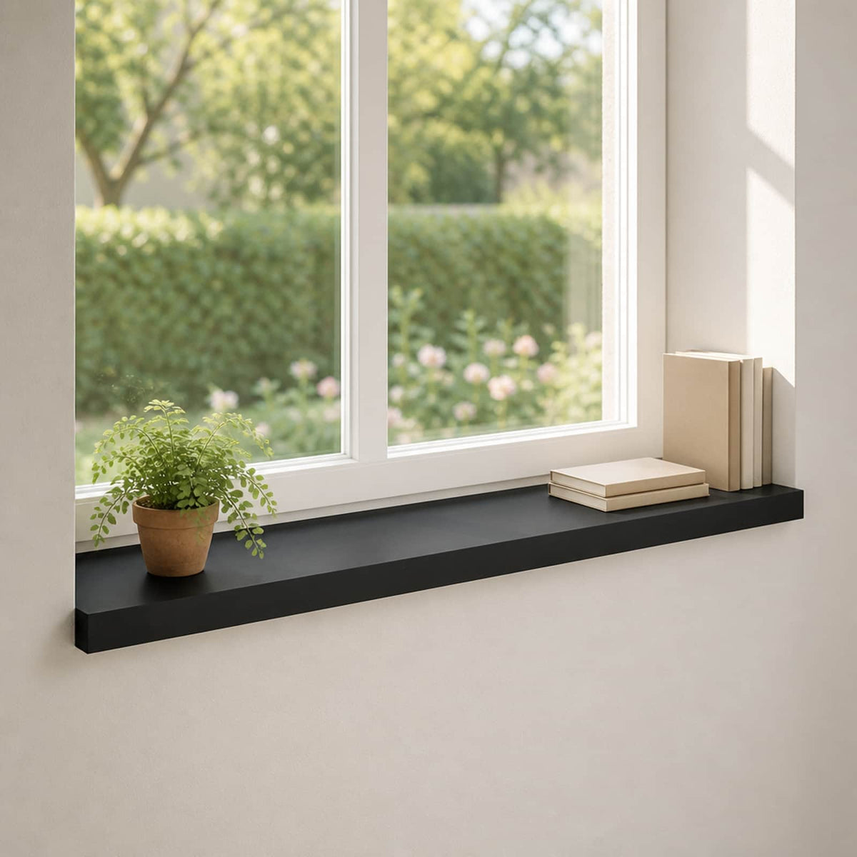 Raamkozijnen 2 st Zwart 90 x 30 x 2 cm Massief beukenhout is nu te koop bij PeponiXL, paradijselijk wonen!