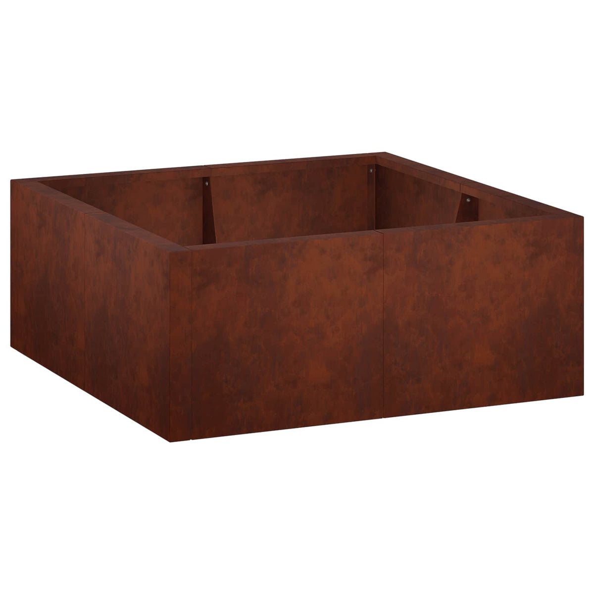 vidaXL Retentiewall 4 st 100 x 100 x 40 cm weervast staal Roestkleurig