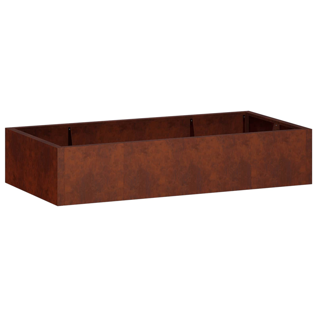 Retentiewall 6 st 200 x 100 x 50 cm weervast staal Roestkleurig is nu te koop bij PeponiXL, paradijselijk wonen!