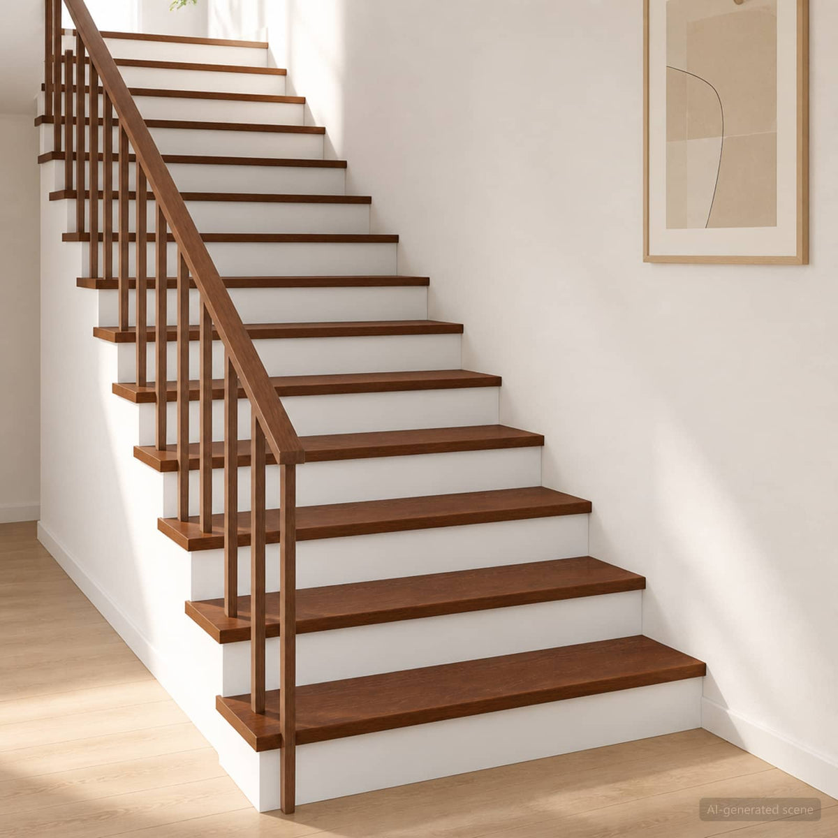 Trap Tread 8 st 70 x 30 x 2 cm Donkerbruin Massief Eikenhout is nu te koop bij PeponiXL, paradijselijk wonen!