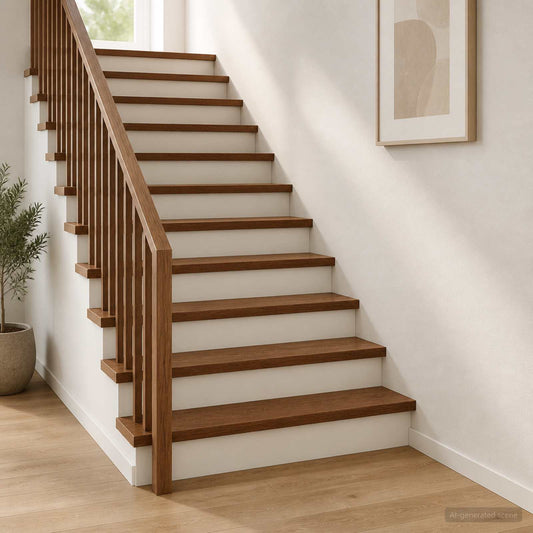 Trap Tread 20 st 90 x 30 x 2 cm Donkerbruin Massief Eikenhout is nu te koop bij PeponiXL, paradijselijk wonen!