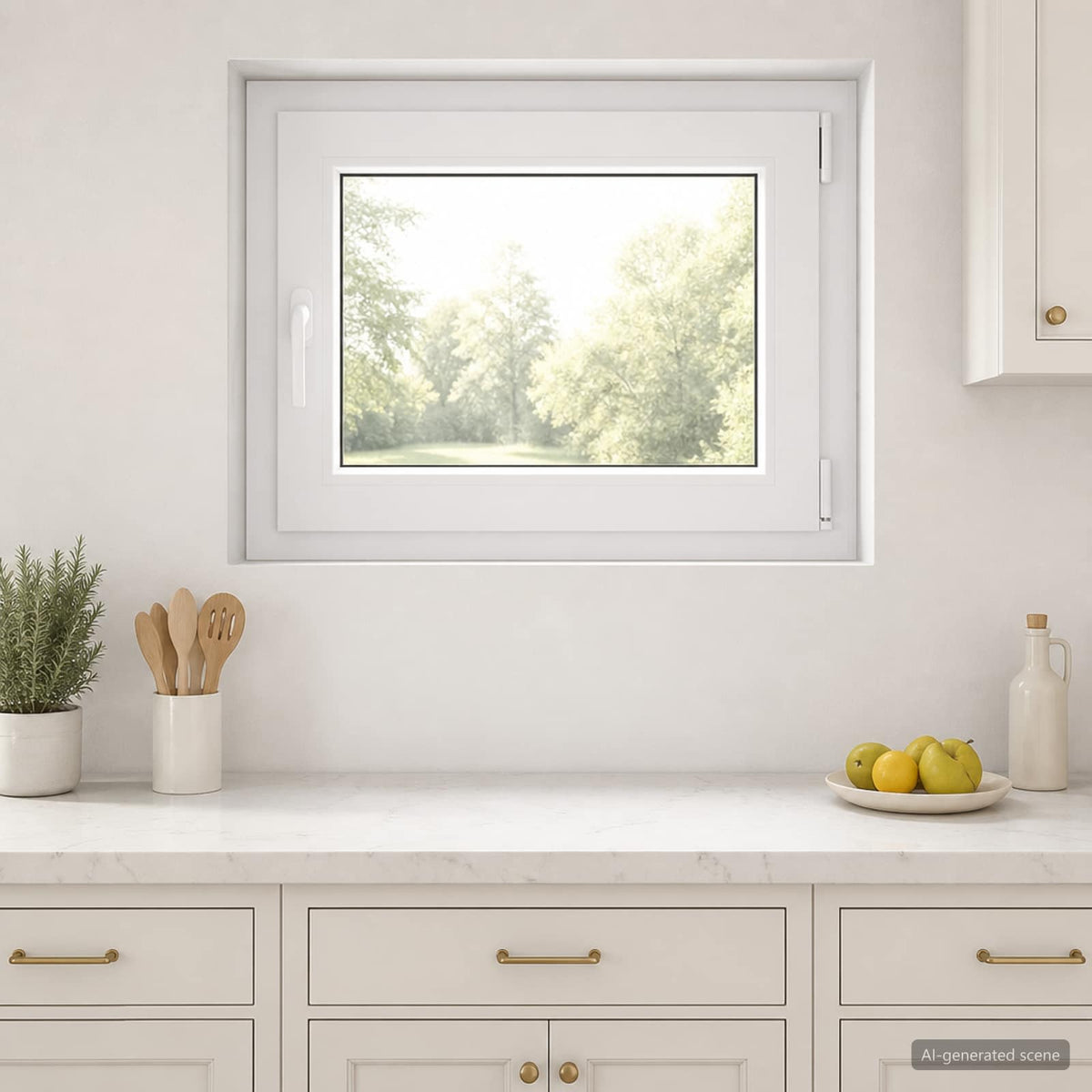 Kleur binnenkant kelderraam Wit RISOR 70 x 60 cm is nu te koop bij PeponiXL, paradijselijk wonen!