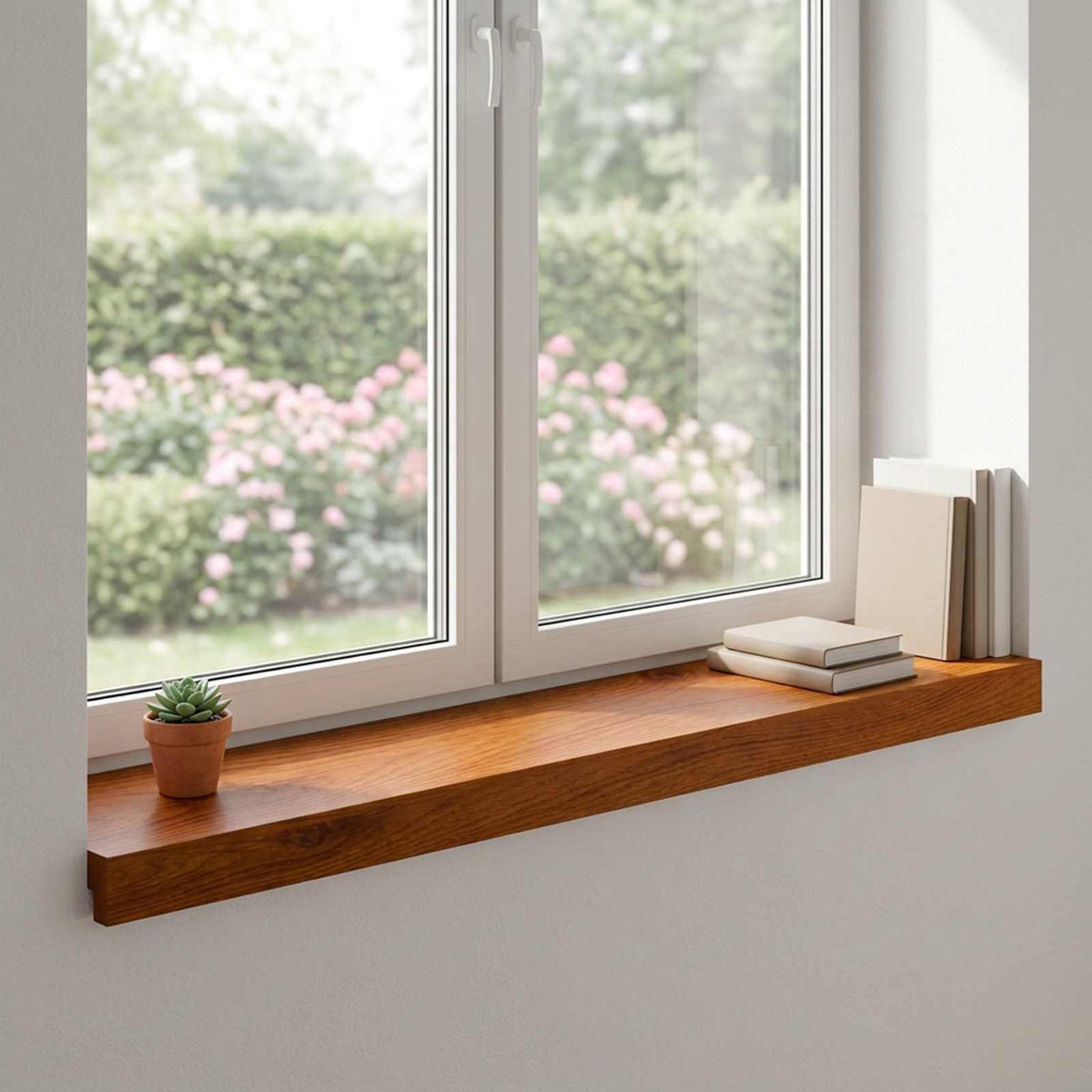 Raamkozijnen 2 st Bruin 90 x 15 x 2 cm Massief Eikenhout is nu te koop bij PeponiXL, paradijselijk wonen!