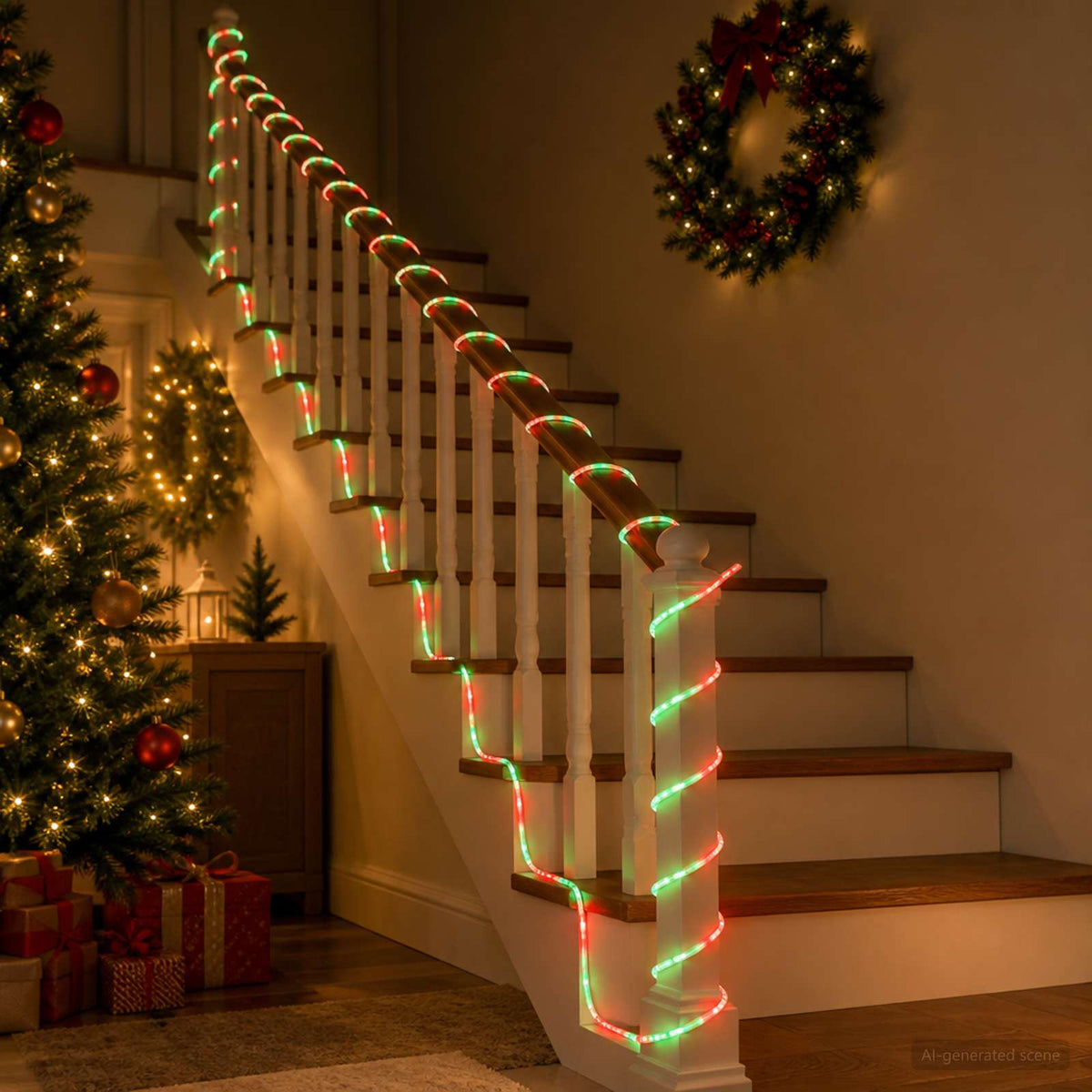 Led-kerstlichtslang 1200 LED's Rood 50 m is nu te koop bij PeponiXL, paradijselijk wonen!