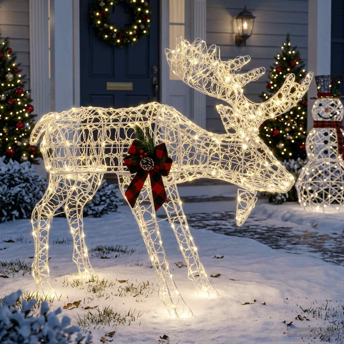 Eland kerstdecoratie LOVIISA 170 LED's Warmwit is nu te koop bij PeponiXL, paradijselijk wonen!