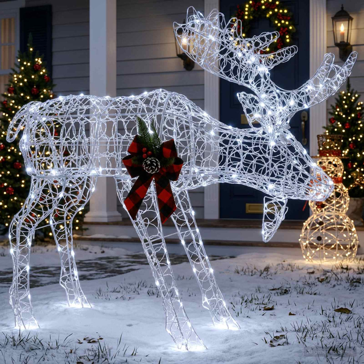 Eland kerstdecoratie LOVIISA 170 LED's Koel wit is nu te koop bij PeponiXL, paradijselijk wonen!