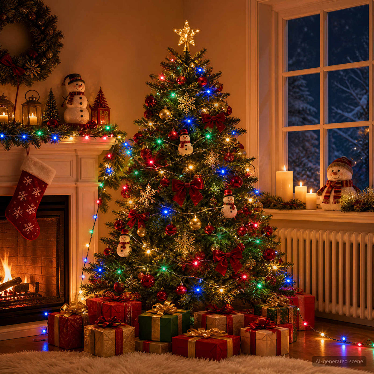 Tweekleurige kerstverlichting 300 LED's Meerkleurig 30 m is nu te koop bij PeponiXL, paradijselijk wonen!