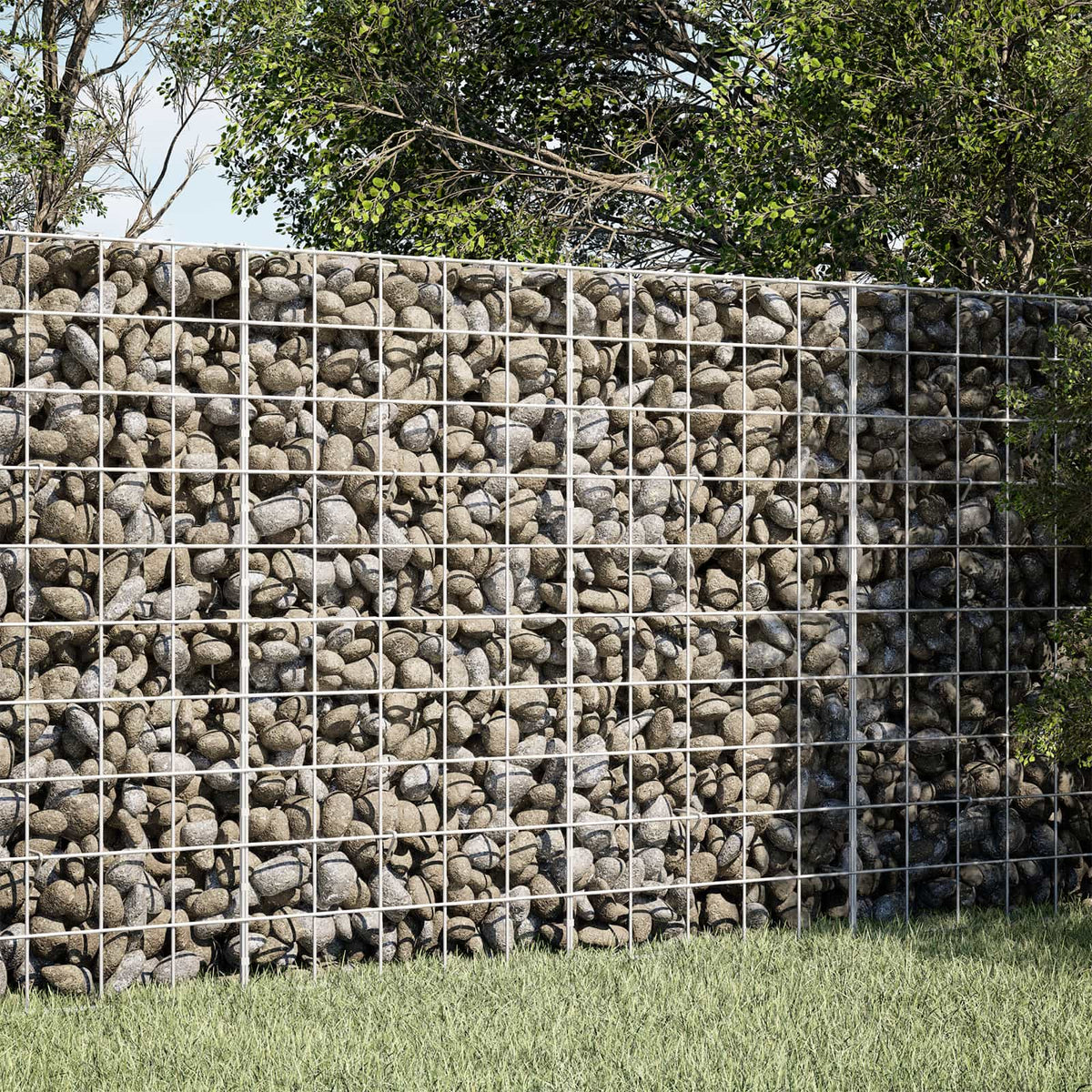 Gabion met 5 mm Draad en 10x10 cm Gaas 100x50x100 cm is nu te koop bij PeponiXL, paradijselijk wonen!