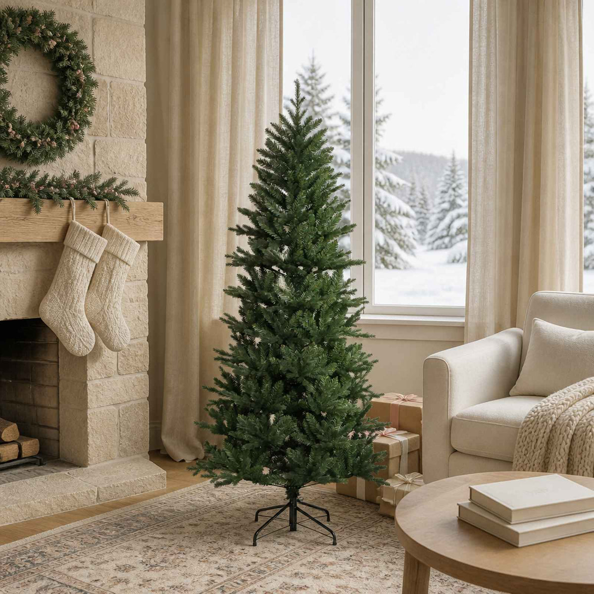 Kunstmatige Inklapbare Kerstboom 120 cm PVC en PE Groen is nu te koop bij PeponiXL, paradijselijk wonen!