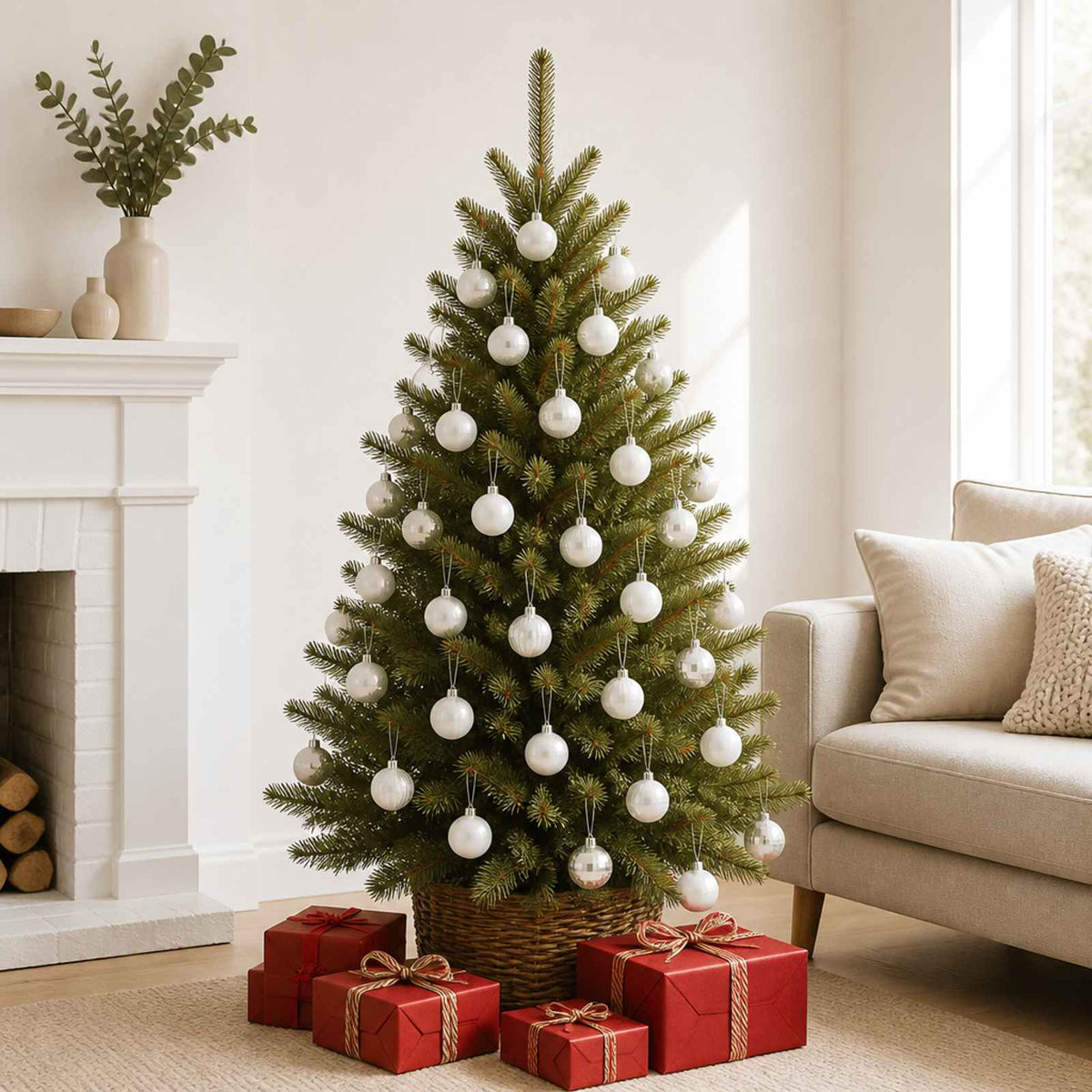 Kerstballen set 150 st Wit 3 cm Polystyreen is nu te koop bij PeponiXL, paradijselijk wonen!