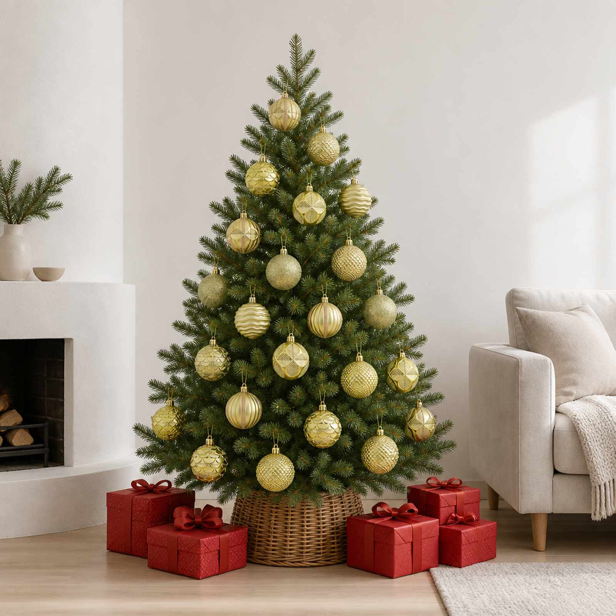Kerstballen set 36 st Lichtgroen 6 cm Polystyreen is nu te koop bij PeponiXL, paradijselijk wonen!