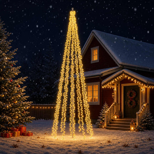 Kerstboomverlichting met 12 leds 2004 LED's Warmwit is nu te koop bij PeponiXL, paradijselijk wonen!