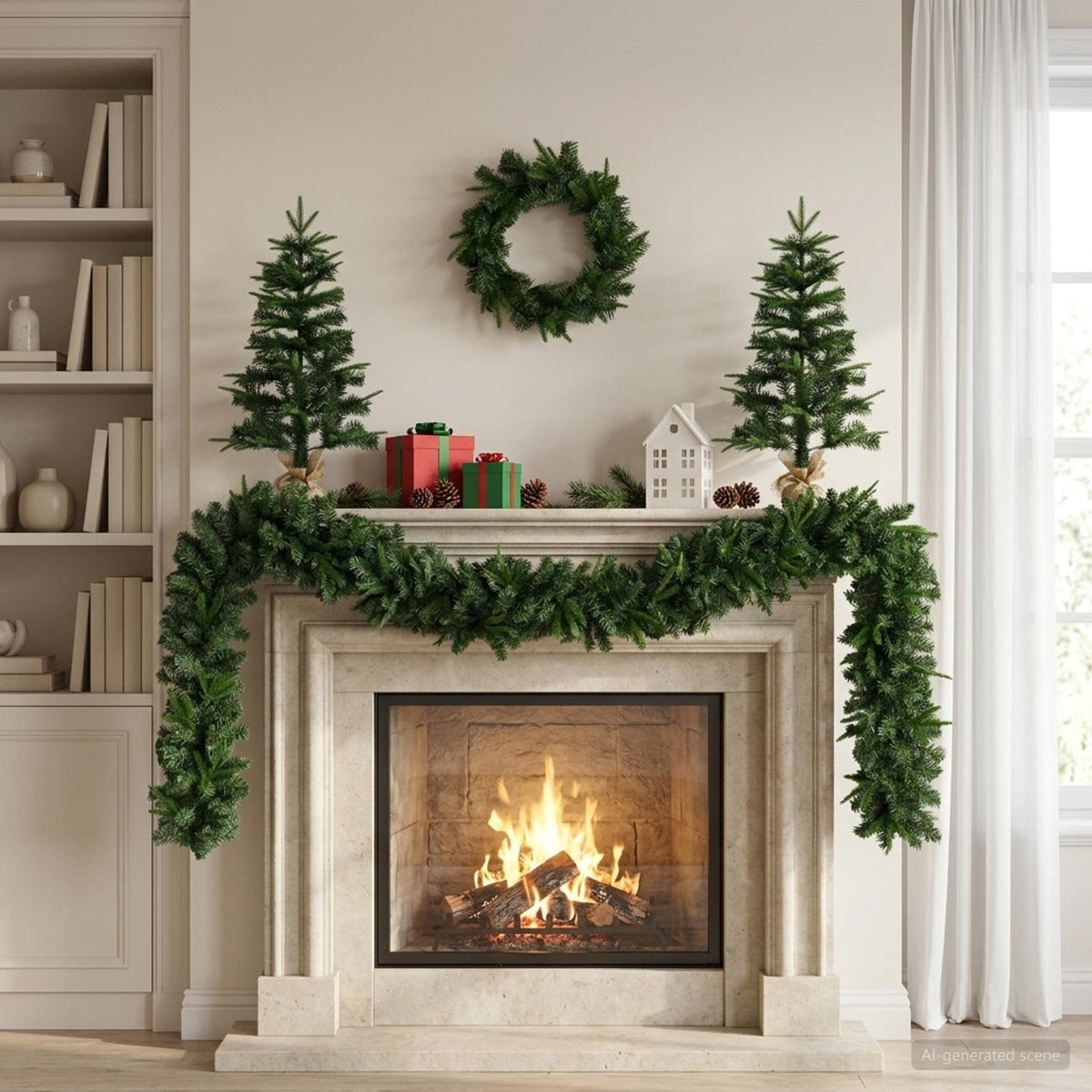 Mini-kerstbomenset 60 cm PVC en PE Groen is nu te koop bij PeponiXL, paradijselijk wonen!