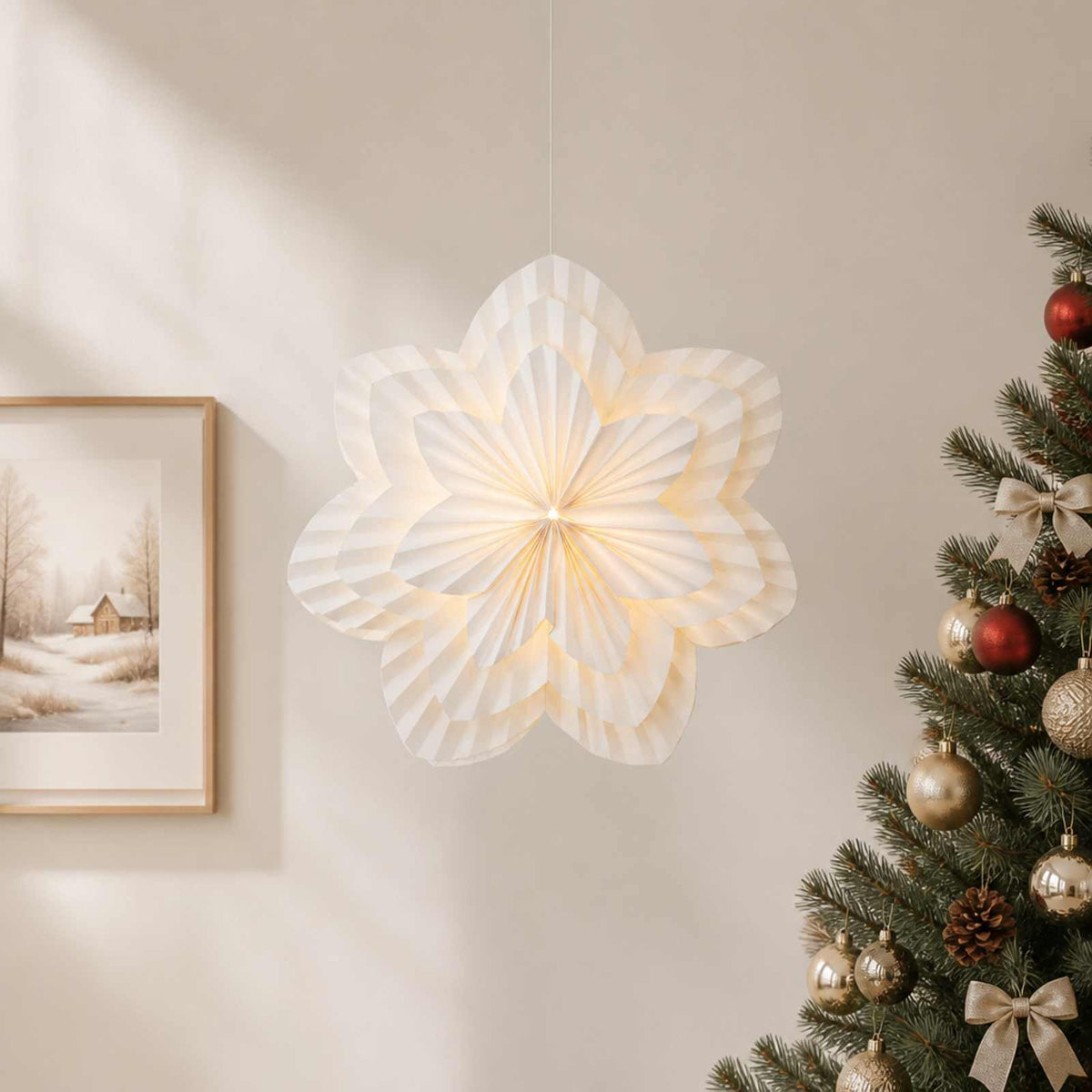 Kerstverlichting RAAHE 10 LED's Warmwit 45 x 17 x 45 cm is nu te koop bij PeponiXL, paradijselijk wonen!