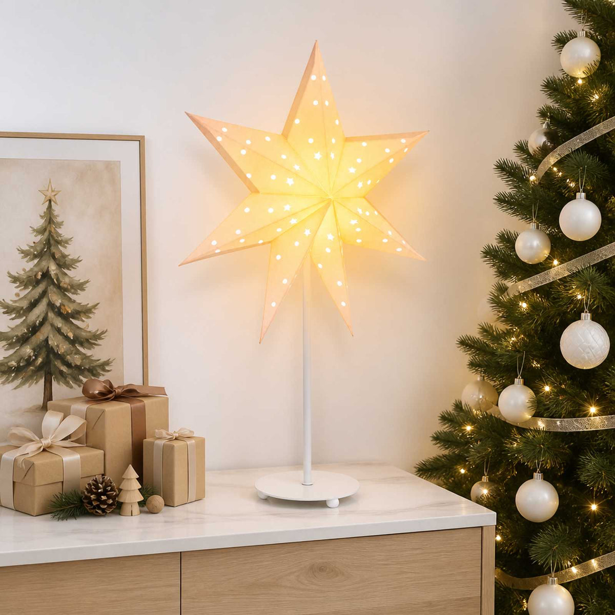 Kerstverlichting RAAHE Warmwit 55 x 15 x 70 cm is nu te koop bij PeponiXL, paradijselijk wonen!