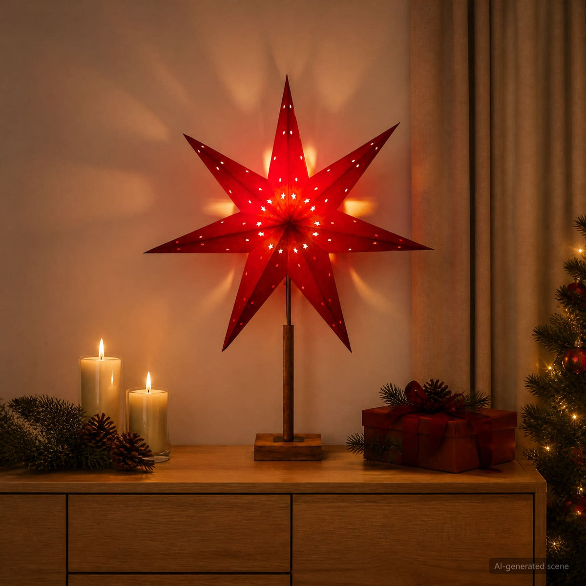 Kerstverlichting RAAHE Warmwit 55 x 15 x 70 cm is nu te koop bij PeponiXL, paradijselijk wonen!