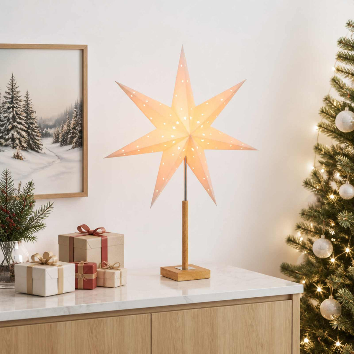 Kerstverlichting RAAHE Warmwit 55 x 15 x 70 cm is nu te koop bij PeponiXL, paradijselijk wonen!
