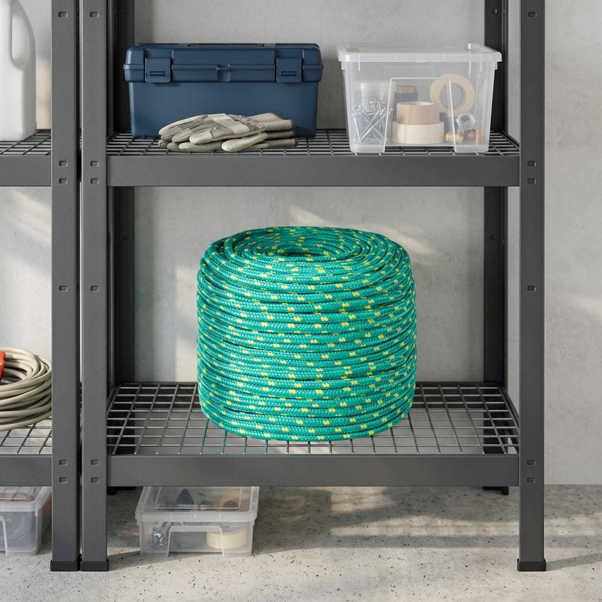 Multifunctioneel gebruikstouw 20 mm 25 m Groen PP is nu te koop bij PeponiXL, paradijselijk wonen!
