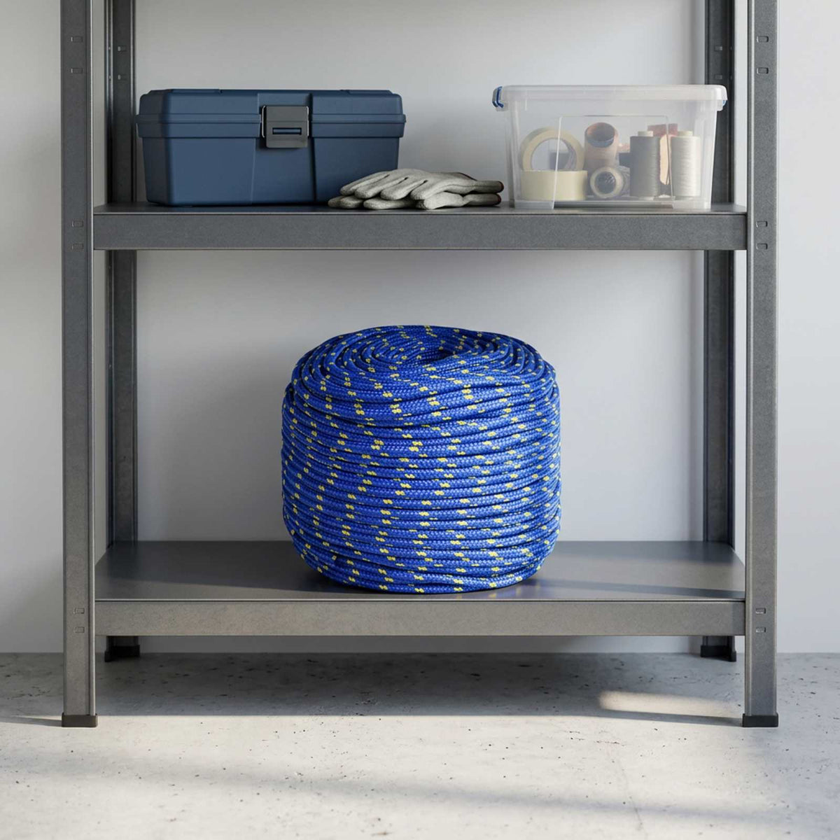 Multifunctioneel gebruikstouw 10 mm 100 m Blauw PP is nu te koop bij PeponiXL, paradijselijk wonen!