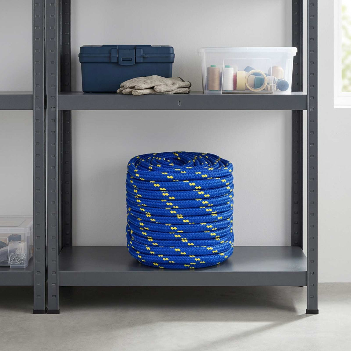 Multifunctioneel gebruikstouw 18 mm 25 m Blauw PP is nu te koop bij PeponiXL, paradijselijk wonen!