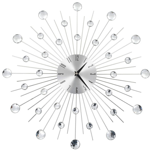 Wandklok met quartz-mechanisme 50 cm modern ontwerp is nu te koop bij PeponiXL, paradijselijk wonen!