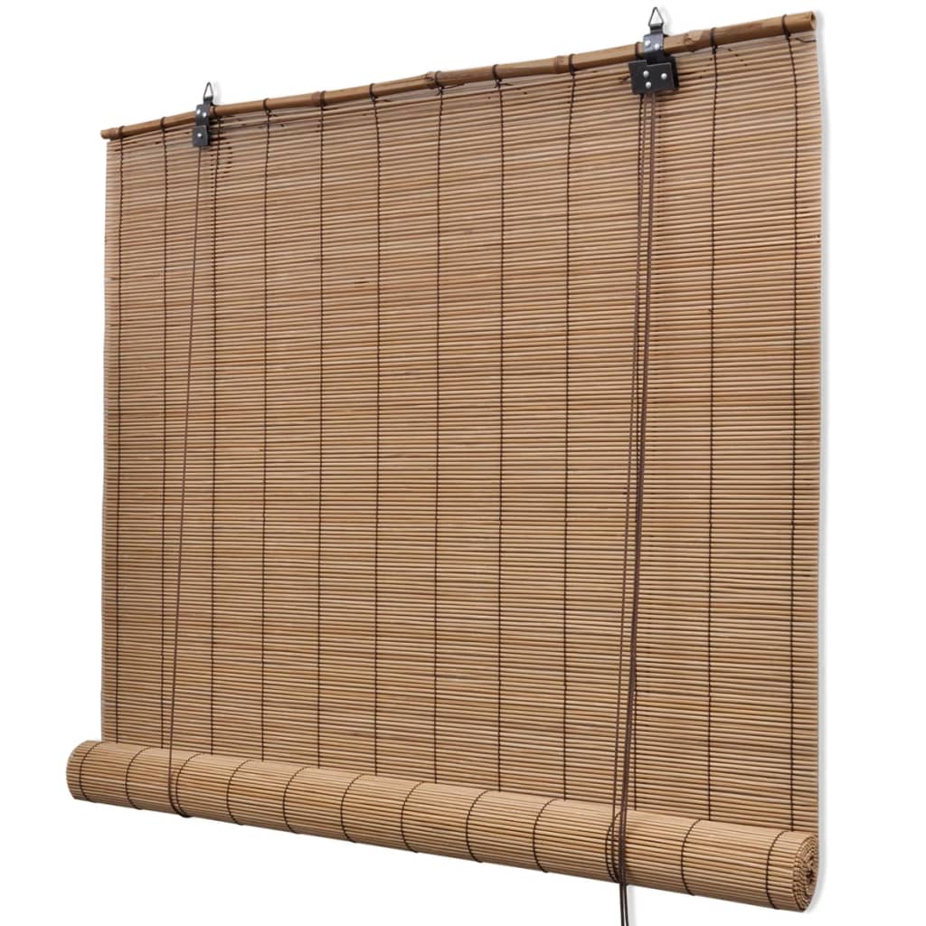 Rolgordijn 100x160 cm bamboe bruin is nu te koop bij PeponiXL, paradijselijk wonen!