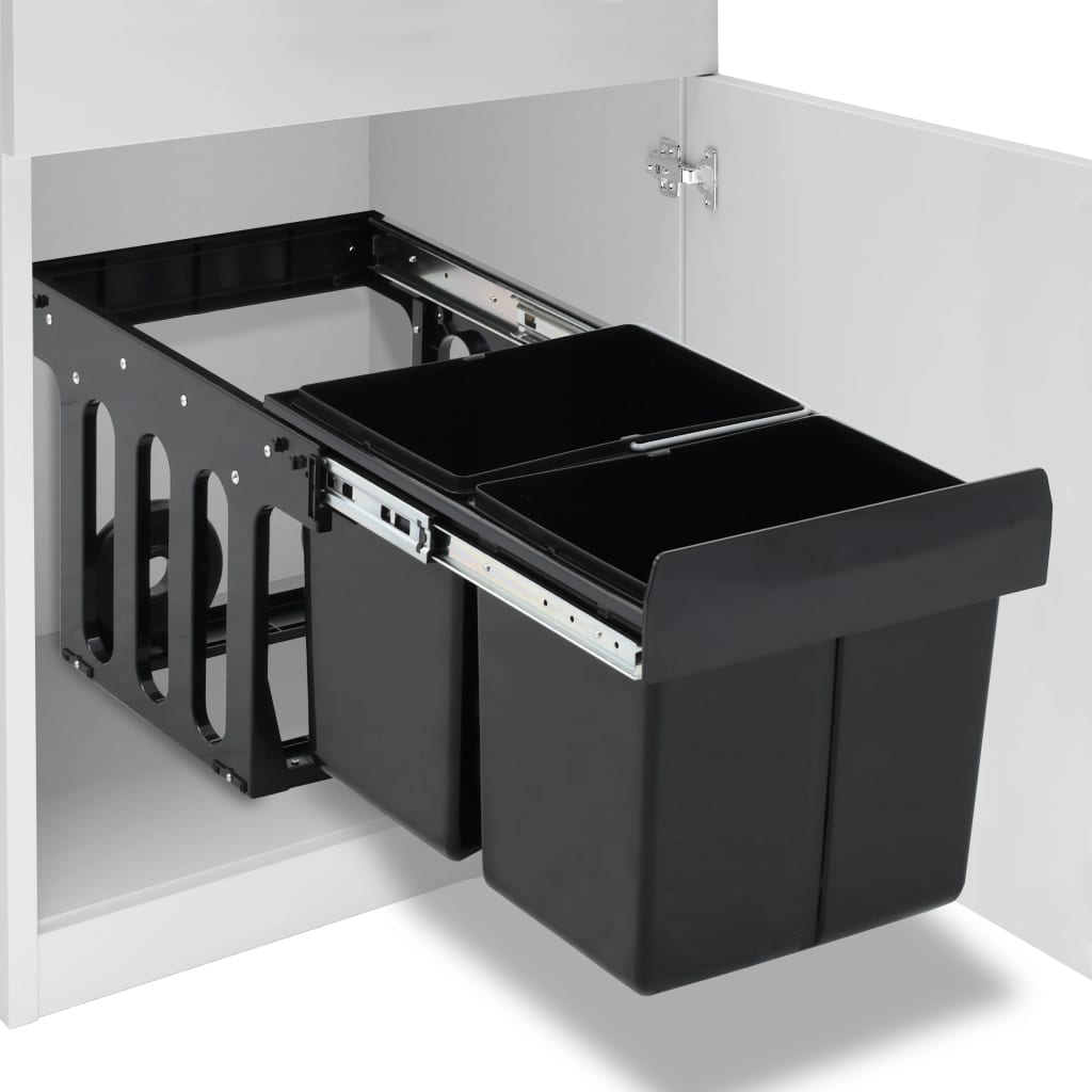 Inbouwprullenbak uittrekbaar soft-close 36 L is nu te koop bij PeponiXL, paradijselijk wonen!