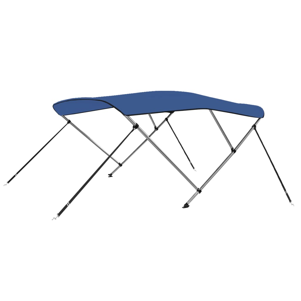 Biminitop 3-boogs 183x140x137 cm blauw is nu te koop bij PeponiXL, paradijselijk wonen!