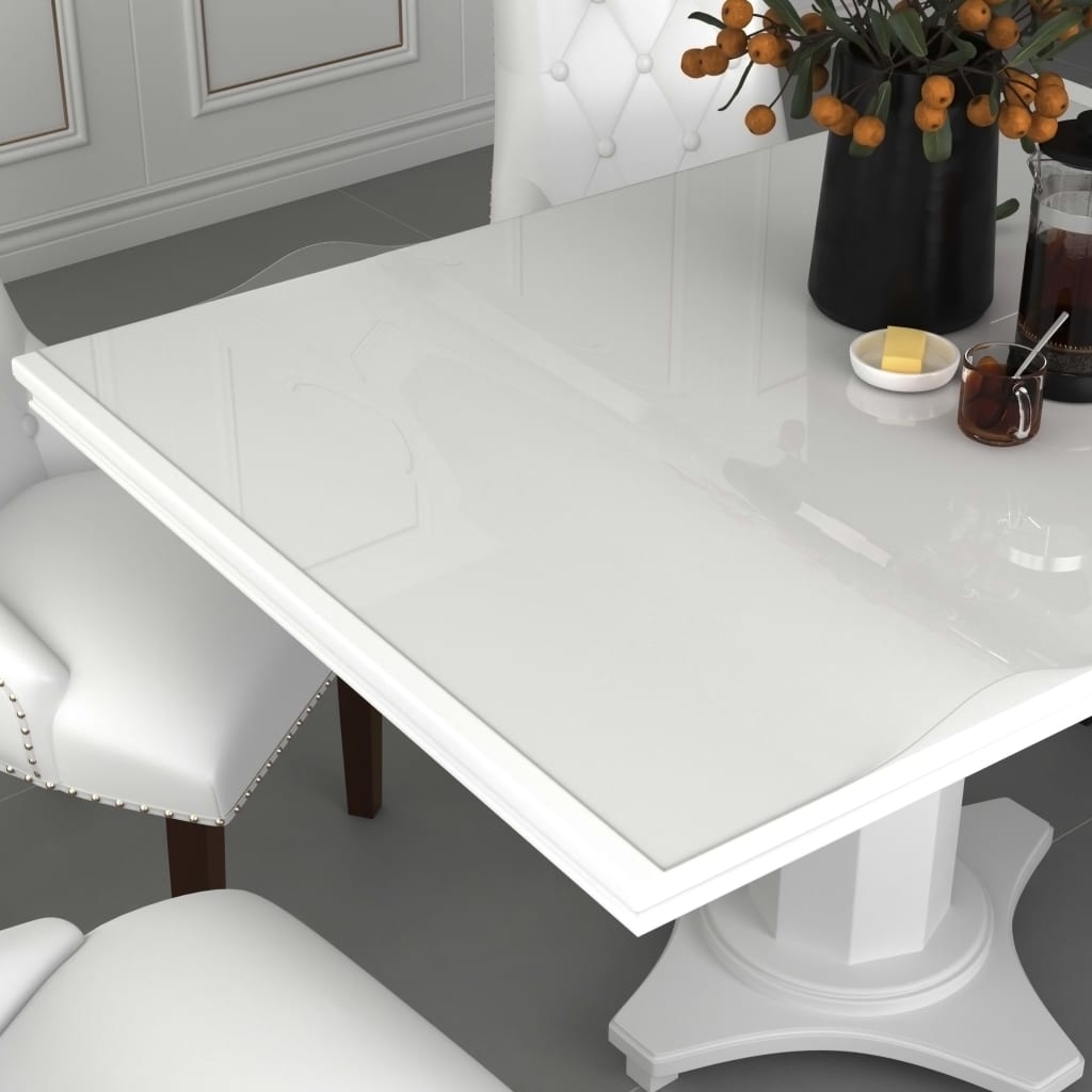 Tafelbeschermer 120x60 cm 1,6 mm PVC transparant is nu te koop bij PeponiXL, paradijselijk wonen!