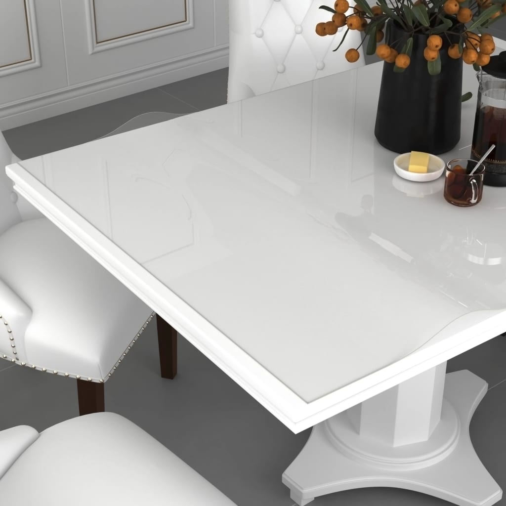 Tafelbeschermer 200x100 cm 1,6 mm PVC transparant is nu te koop bij PeponiXL, paradijselijk wonen!