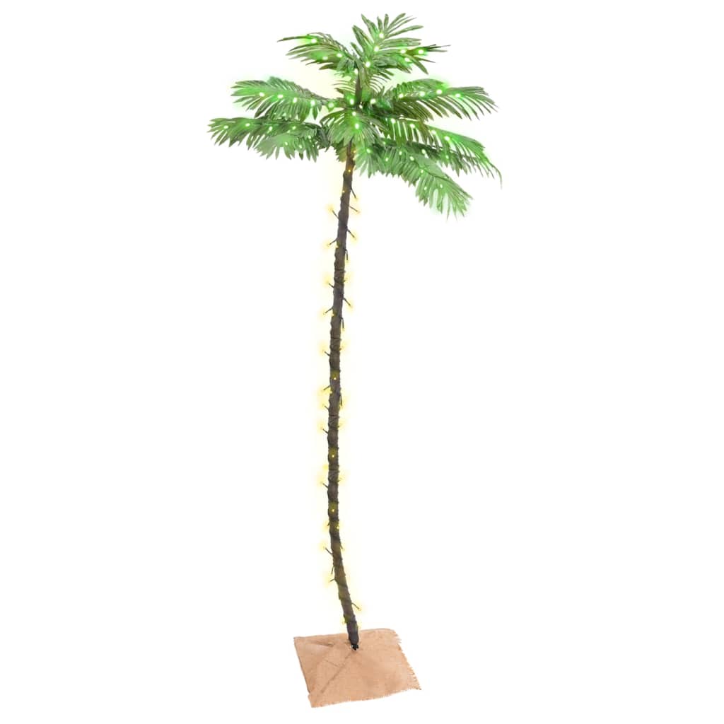 Palmboom LED 136 LED's warmwit 220 cm is nu te koop bij PeponiXL, paradijselijk wonen!