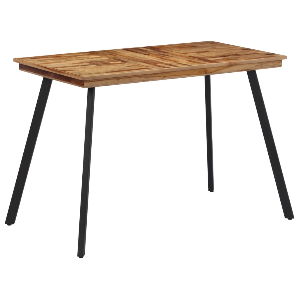 Eettafel 120x62x76 cm massief teakhout is nu te koop bij PeponiXL, paradijselijk wonen!