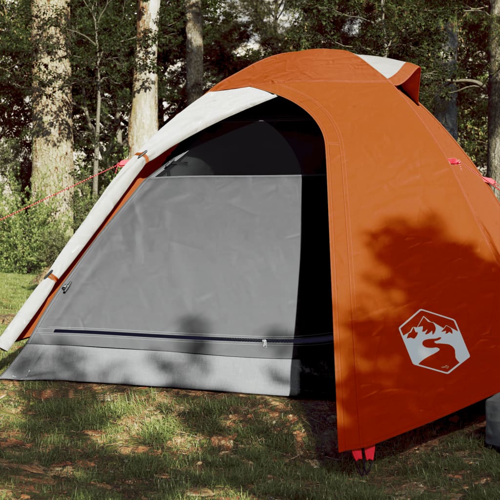 Koepeltent 3-persoons waterdicht oranje is nu te koop bij PeponiXL, paradijselijk wonen!